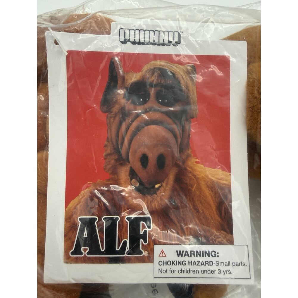 Alf Stuff Plush. Retro Stuffed Animal by Phunny. Brand New.